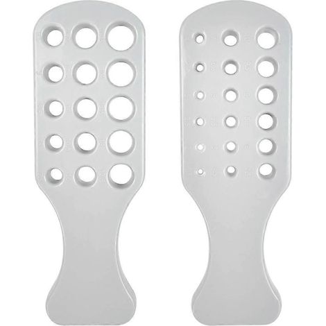 Plaque de traction en plastique, plaque de traction en fil métallique, trous ronds, plaque de traction en métal (1/5)