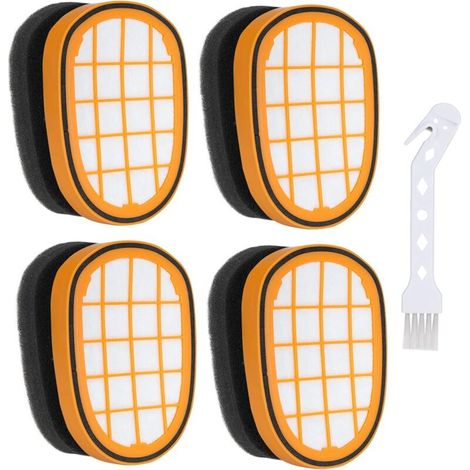 Pack of 4 FC5005/01 replacement filters compatible with Philips XC7042 XC8347 XC8147 FC6812 FC6813 FC6822 FC6823 SpeedPro Max for Philips FC5005/01 accessories