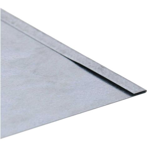 Bordure jardin acier galvanisé 105x35cm (1/4)