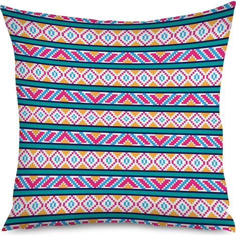 Housse de Coussin décoratif attrape-rêves, esprit ethnique (1/5)