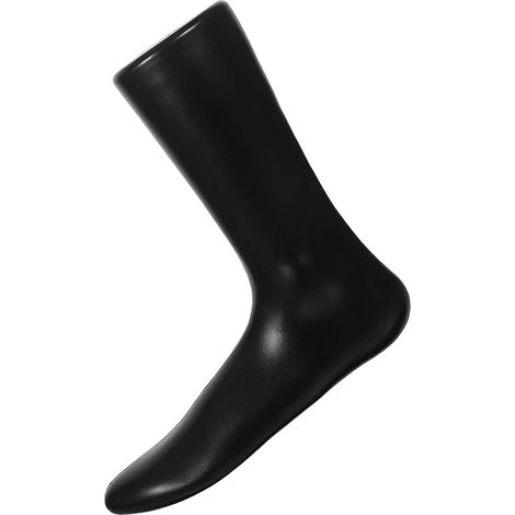 Mannequin de Pied Femme Noir en Plastique Stable Présentoir pour Chaussettes et Bijoux Modèle Pied Réaliste pour Boutique et Présentation de Détail (1/5)