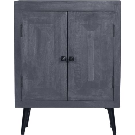 Maison Exclusive - Credenza in Legno Massello di Mango 60x30x76 cm (1/5)