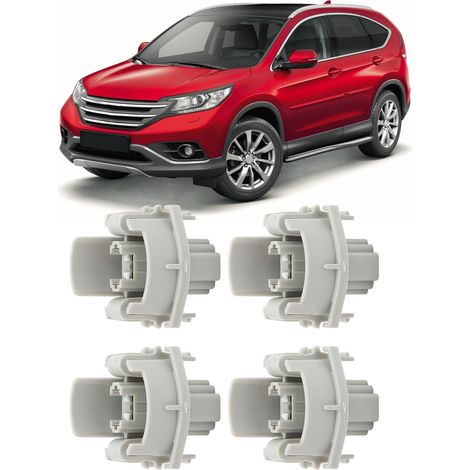 Support de feu stop et de douille de feu arrière (vendu par lot de 4) pour Honda Accord Civic CR-V Odyssey Pilot (OE : 34102-S60-003) (1/5)