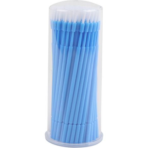 Applicateur Dentaire Jetable - Brosse Pour Fluorure Désensibilisant Blanchissant - Usage Clinique Et Domestique - 100 Pièces