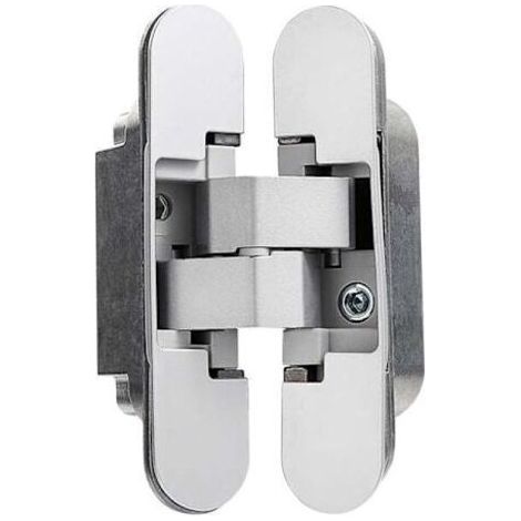 Charnières invisibles pour portes lourdes – lot de 2 (capacité de charge de 40 kg, angle d'ouverture de 180°) (1/4)
