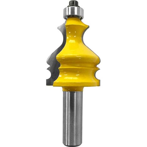 1/2 " Shank Photo Frame Router Bit Door Door Enclosure Forming Wood Cutting Machine (1/4)