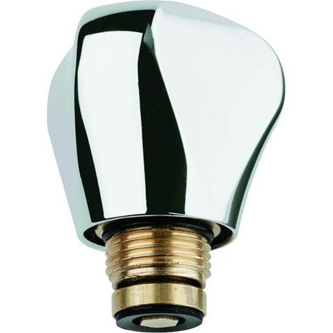 Oberteil 11086 mit Treflor Griff Markierung blau/rot 1/2Zoll chrom