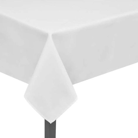 5 Tovaglie bianche 190 x 130 cm (1/3)