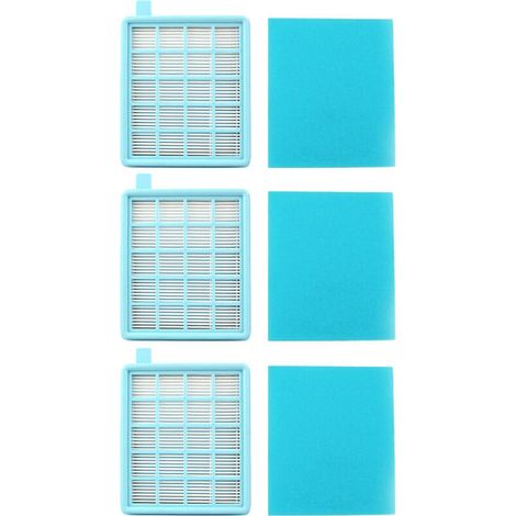 Accessoires pour aspirateur, jeu de filtres en coton Hypa, compatibles avec les aspirateurs Philips FC8471, FC8630 et FC9322.-AquaForge (1/5)
