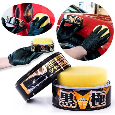 Cera para coches Extreme Gloss The Kiwami Black Hard Wax 200g SOFT99 (1/5)