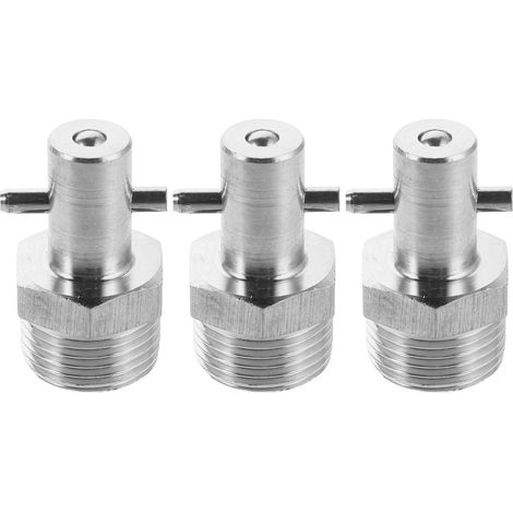 3 Pièces Raccords de Pistolets à Graisse Industriels en Acier Inoxydable, Graisseur Haute Pression pour Maintenance Agricole et Compatibilité Étendue Camions et Tondeuses (1/5)