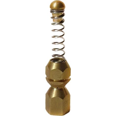 Sewer Nozzle Drain Hose Nozzle Piping Cleaning Nozzle For Cleaning 61mm (1/5)