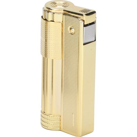 Briquet à huile portable vintage rétro rechargeable pour homme, cadeau doré (1/5)
