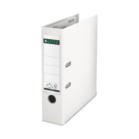 Classeur à levier Leitz 180° plastique dos 8 cm blanc (1/4)