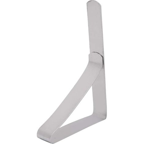Fermatovaglia per tavoli da esterno, tovaglia antiscivolo in acciaio inox, spessa, 7 cm, fermatovaglia, morsetti, 10,5 x 7 cm, 4 fermatovaglia grandi (1/5)