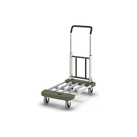 Carro de plataforma de aluminio  plegable  carga máx 150 kg 