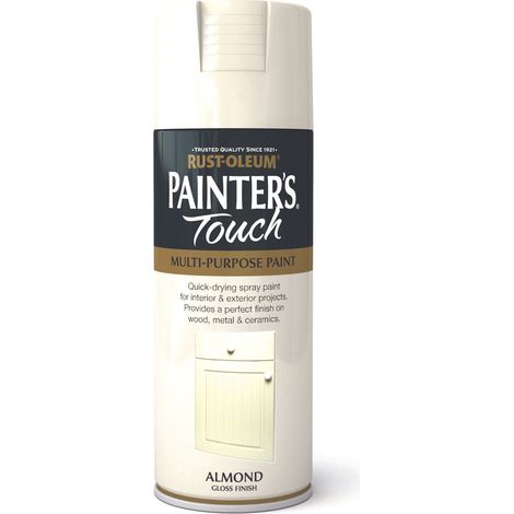 Rust-Oleum Painter’s Touch Spray Paint 400ml Gloss - Almond