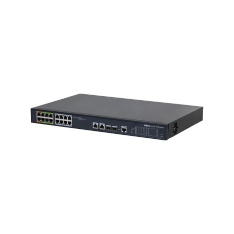 Dahua Technology ePoE DH-LR2218-16ET-240-V2 switch gestito L2 Fast Ethernet (10/100) Power over Ethernet (PoE) Nero