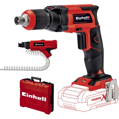 Set aus Einhell Akku-Trockenbauschrauber TE-DY 18 Li - solo & Magazine Attachment Magazinaufsatz (1/5)