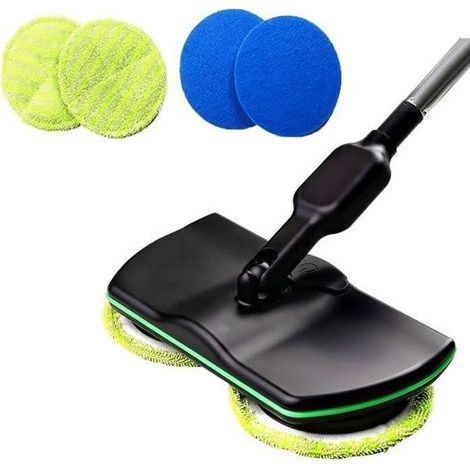 Balai Serpillere Professionnel Vadrouille Cireuse Lustreuse Cireuse Parquet Vadrouille Électrique Sans Fil - Eu Plug (1/4)