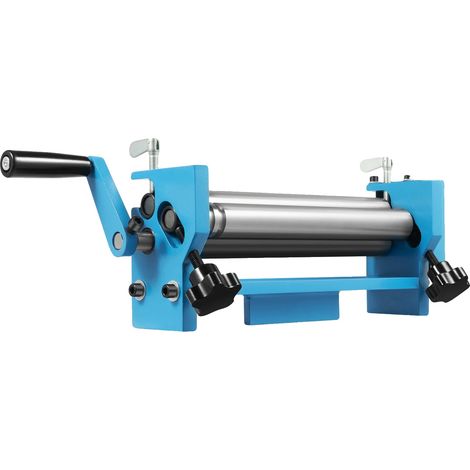 Machine à rouleaux de glissement, outil de pliage en métal réglable, ingénierie de précision, Bleu (1/2)