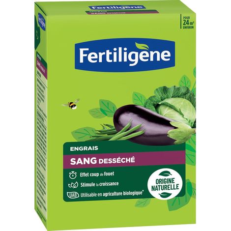 Engrais Traditionel Sang Désséché UAB 1,2 kg - Effet Coup de Fouet - pour Une Croissance optimale et Continue - Jusqu'à 24m² fertilisées - Idéal pour Les Fleurs et Le Potager (1/2)