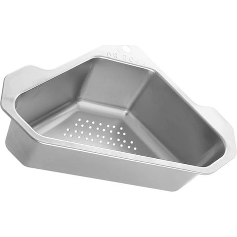 Égouttoir d'angle triangulaire INOOMP en acier inoxydable pour la cuisine (1/5)