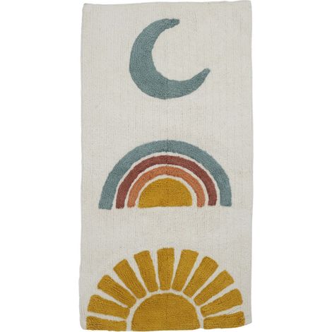 Tapis déco enfant en coton tufté 60x120cm (1/4)