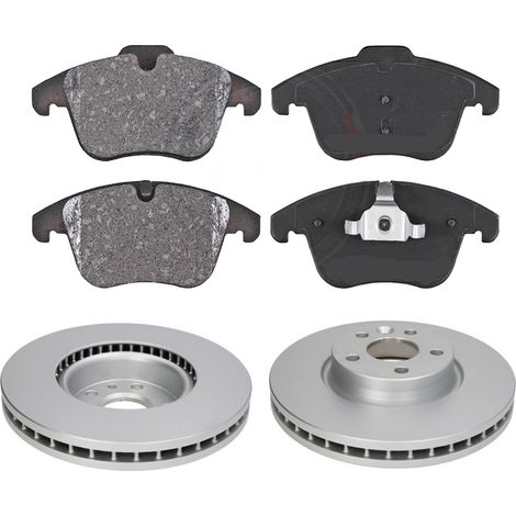 KIT FRENI ANTERIORI compatibile con FORD GALAXY (WA6) - DISCHI + PASTIGLIE OEM: FDB1897 / 17752 /SOSTITUZIONE DIRETTA/BASSA POLVERE/SILENZIOSO (1/5)