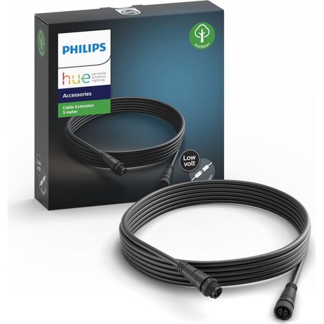 Philips Hue Außenverlängerung 5m Schwarz (1/3)