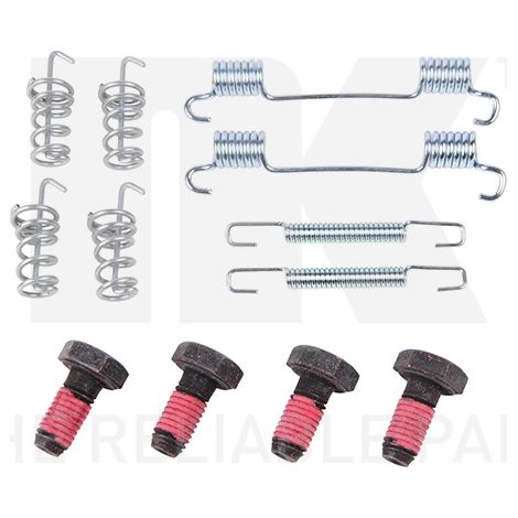 Kit d'accessoires, mâchoires de frein de stationnement NK 7933622 MERCEDES-BENZ