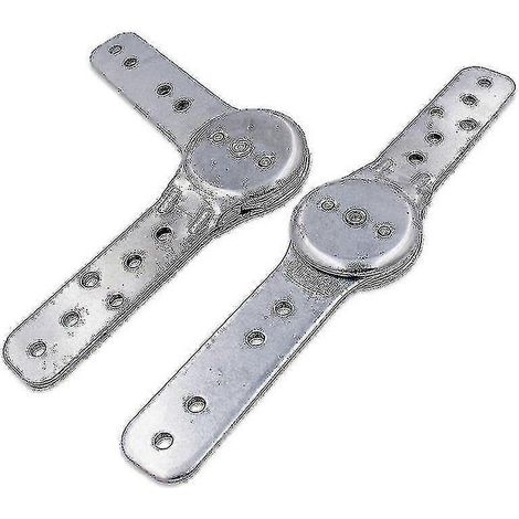 Mécanisme de charnière pour canapé-lit pliant (lot de 2) avec articulation réglable sur 5 positions pour accoudoirs et appui-tête. (1/5)