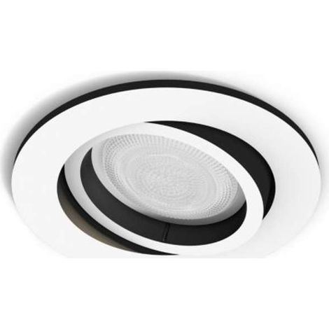 Philips Hue Milliskin Spot encastrablé Rond (Blanc) Lumière blanche chaude à froide - White Ambiance (1/5)