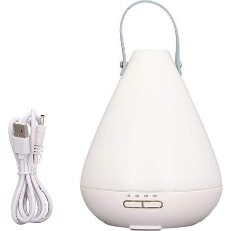 180ml Humidificateur Intelligent Télécommande, Aromathérapie Ultrasonique USB, Lampe de Nuit Atomiseur (1/5)