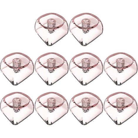 10 touches vierges transparentes MOA 1U en PC, 1,7 mm, pour interrupteurs MX, modèle B (1/5)