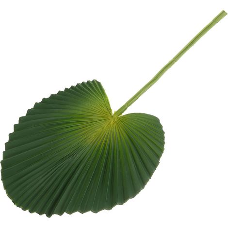 Plante Artificielle en Plastique Vert Feuilles Réalistes, Aspect Vif et Ne Fanant Pas, pour Décoration Intérieure et Mariage (1/5)