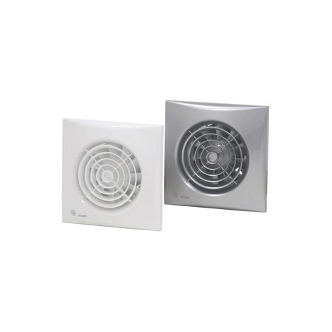 S&P SILENT-100 SILVER CHZ - Kleinraum-Ventilator, Feuchte, Nachlauf - 5210322300