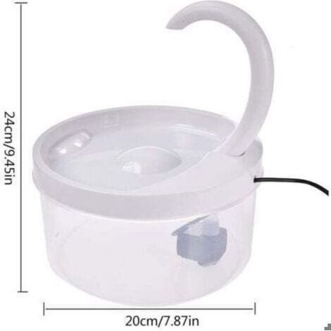 fontaine pour chat fontaine pour chat pour chat avec fenêtre de démarrage de l'eau fontaine à boire pour filtre pour chat (1/5)