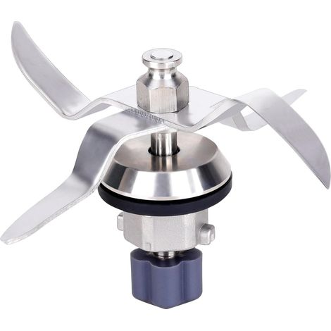 Lame de Rechange compatible avec Monsieur cuisine Connect et Monsieur Cuisine Smart Robot de cuisine, agitateur en acier inoxydable avec bague d'étanchéité, 5 dents (1/5)