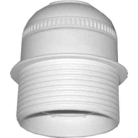 Portalámparas Semi-Roscado Blanco E27 Solera 6829CTB (1/2)