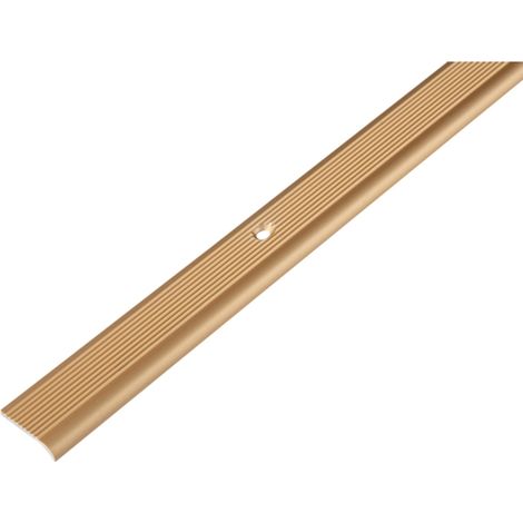 ALBERTS Treppenkanten-Schutzprofil, Alu gold elox., LxBxHxS 2000x23x5, 0x1,8mm (1/3)
