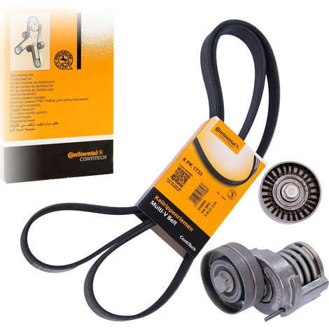 CONTITECH 6 PK 1733 K3 Keilriemensatz (mit Rollen) (1/5)