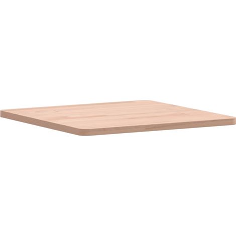 Dessus de table 40x40x1,5 carré bois massif de hêtre (1/5)