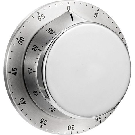 Minuteur de cuisine magnétique compact aimant au dos (1/5)