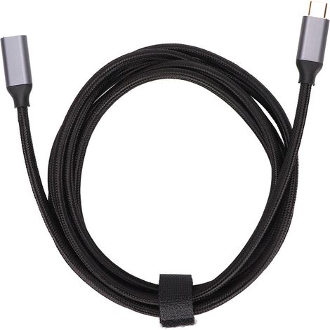 Câble rallonge USB-C 4K 60Hz 10Gbps résistant à l'usure, mâle vers femelle avec coque en aluminium 200cm (1/5)
