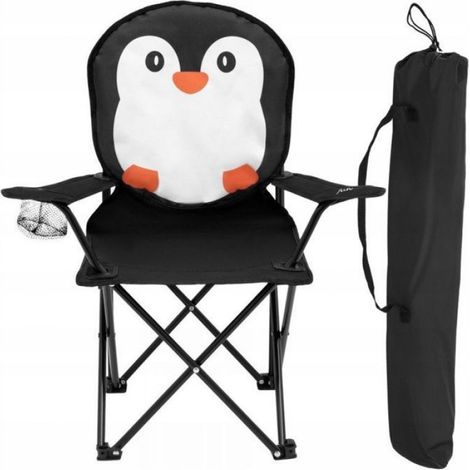 Fauteuil - Enfant - Tissu - Noir - 1 Place - Accoudoirs - Montage Requis