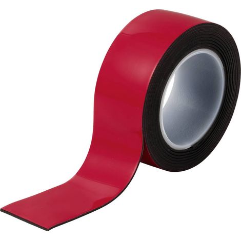 TOOLCRAFT Hochleistungs-Verbindungssystem TO-10917630 Nastro biadesivo Black (L x L) 3 m x 19 mm 1 pz. (1/5)