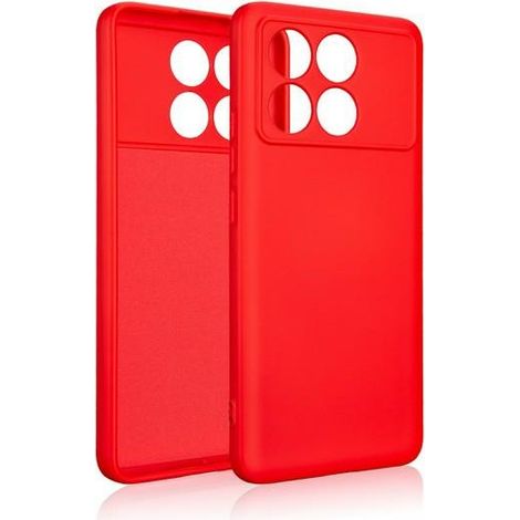 Funda de silicona Beline roja para Poco X6 Pro (1/3)