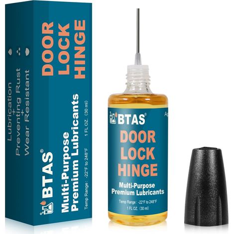 Huile pour Serrures de Porte, Huile pour Cylindres de Charnières Grinçantes 30ml (1/5)