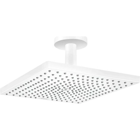 Hansgrohe Raindance E - Kopfbrause, 30x30 cm, EcoSmart, mattweiß 26251700